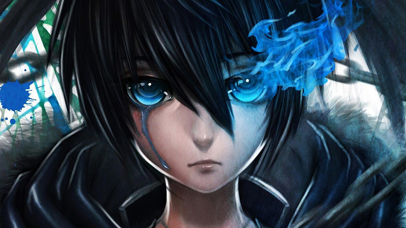 Black and Blue Anime Wallpapers - Top Free Black and Blue Anime ...