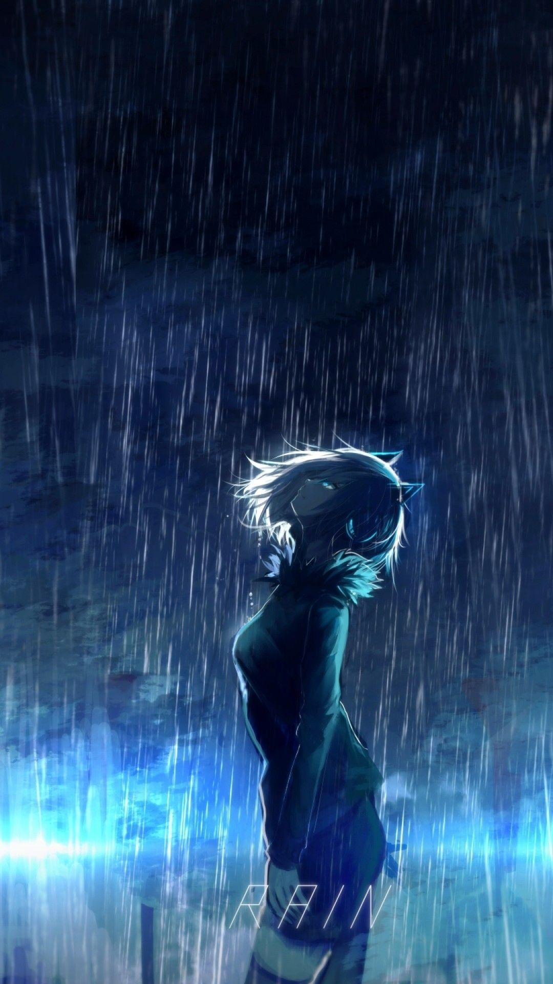 1080x1920 Aesthetic Dark Anime Wallpaper