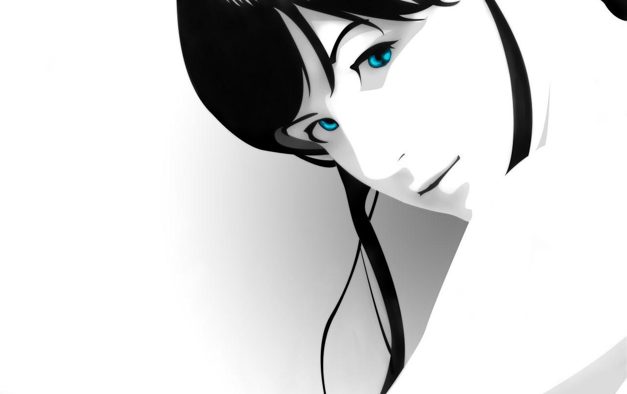 Black and Blue Anime Wallpapers Top Free Black and Blue Anime