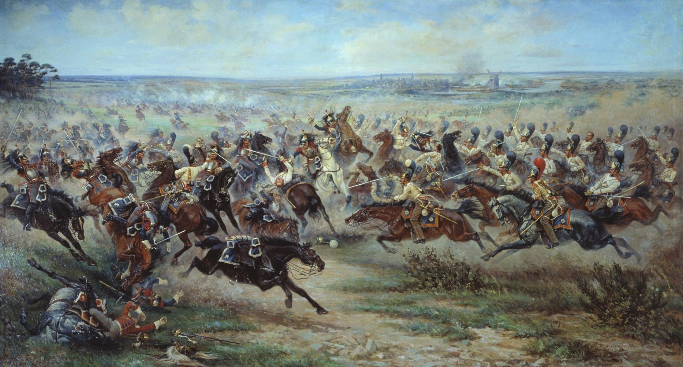 2232x1200 Napoleonic Cavalry HD Wallpaper