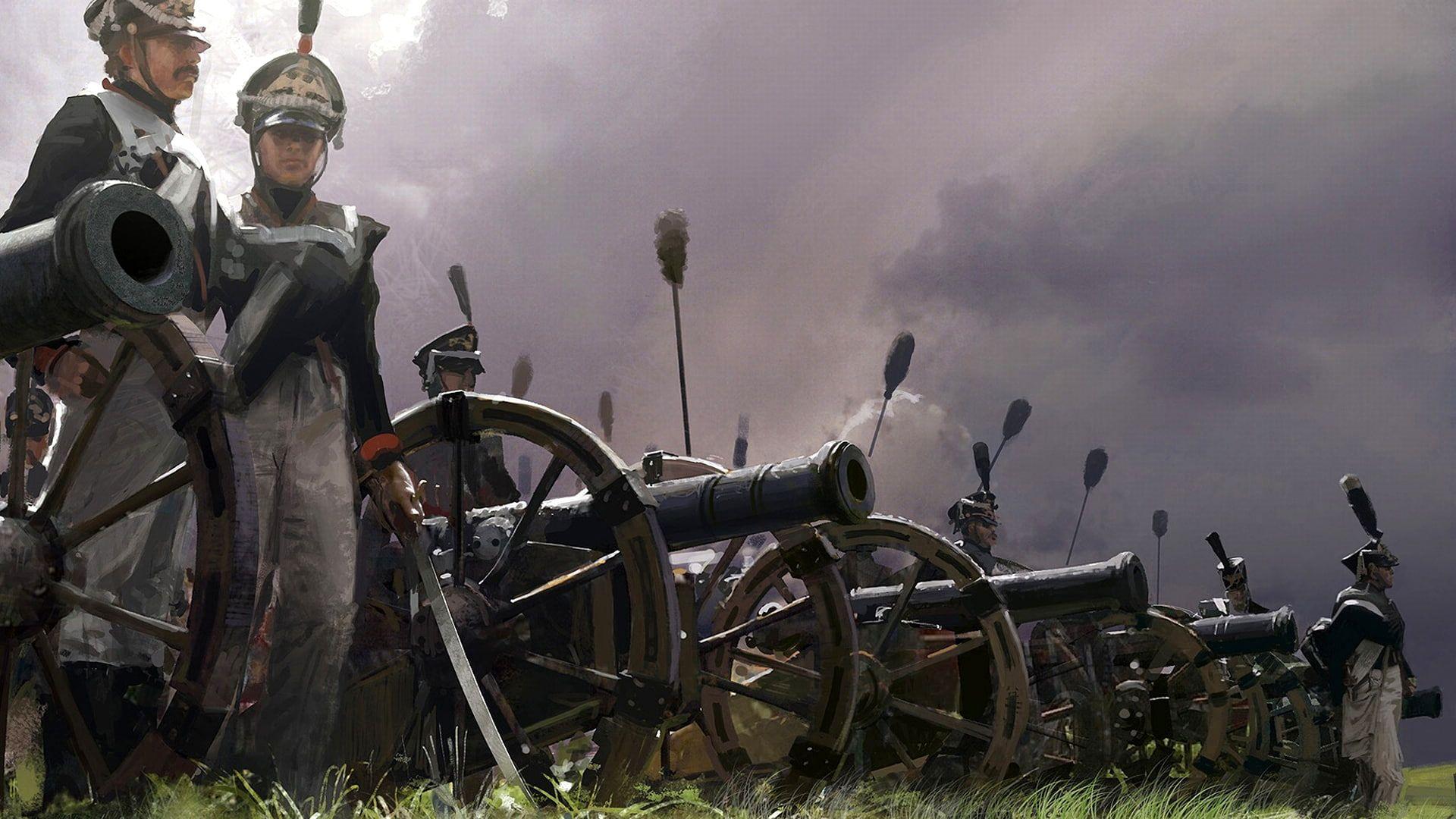 1920x1080 morning #art #soldiers the battle #painting #Russian #artillery #battle. Patriotic war the largest Ba. Age of empires, Empire wallpaper, Age of empires iii