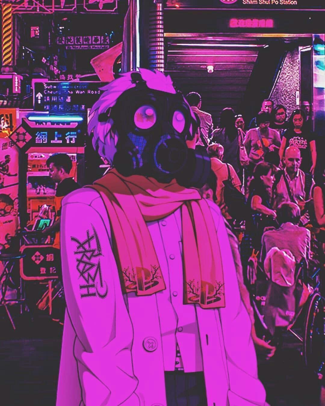 1080x1350 Retro Vaporwave Wallpaper