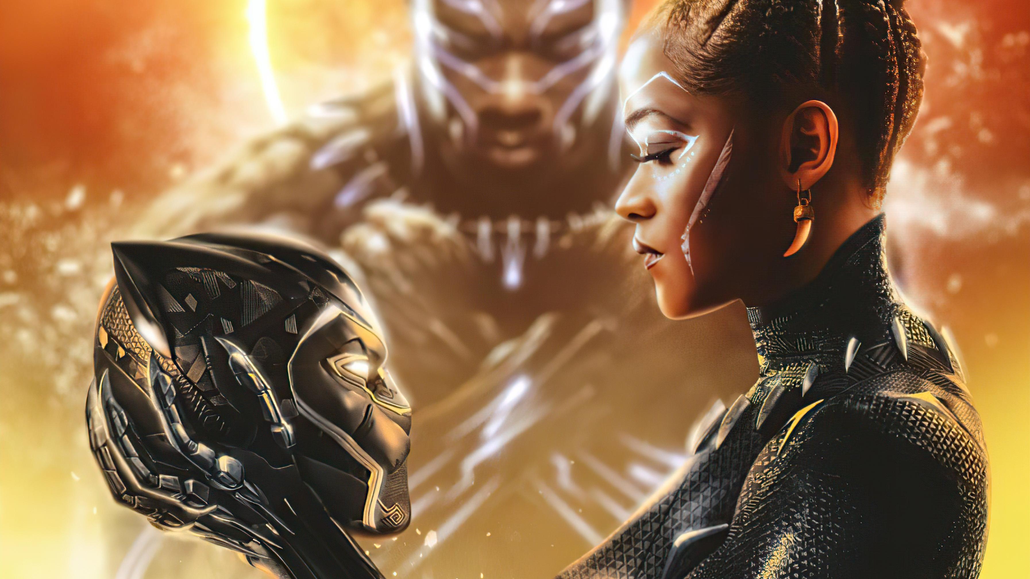 3586x2017 Black Panther II Wallpaper