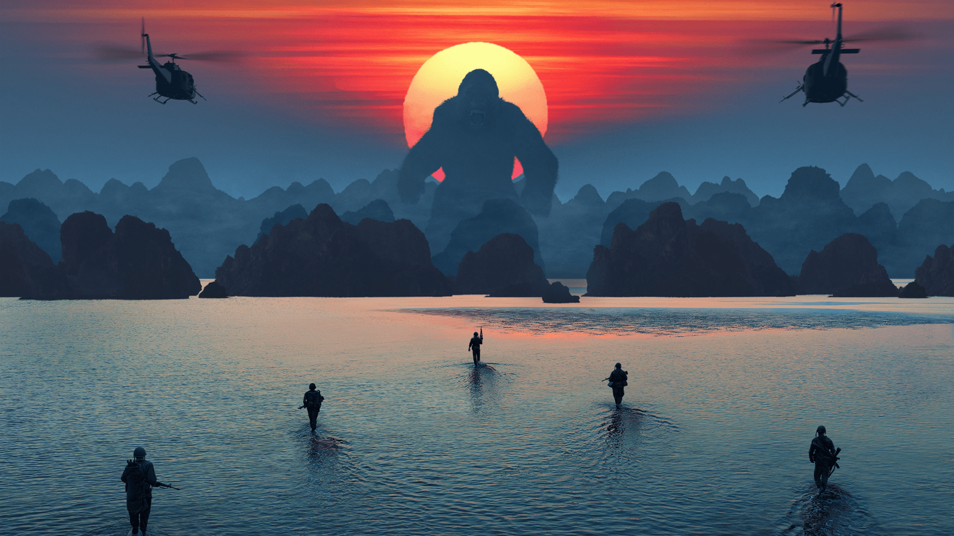 1920x1080 #King Kong, #Kong: Skull Island wallpaper. Mocah HD Wallpaper