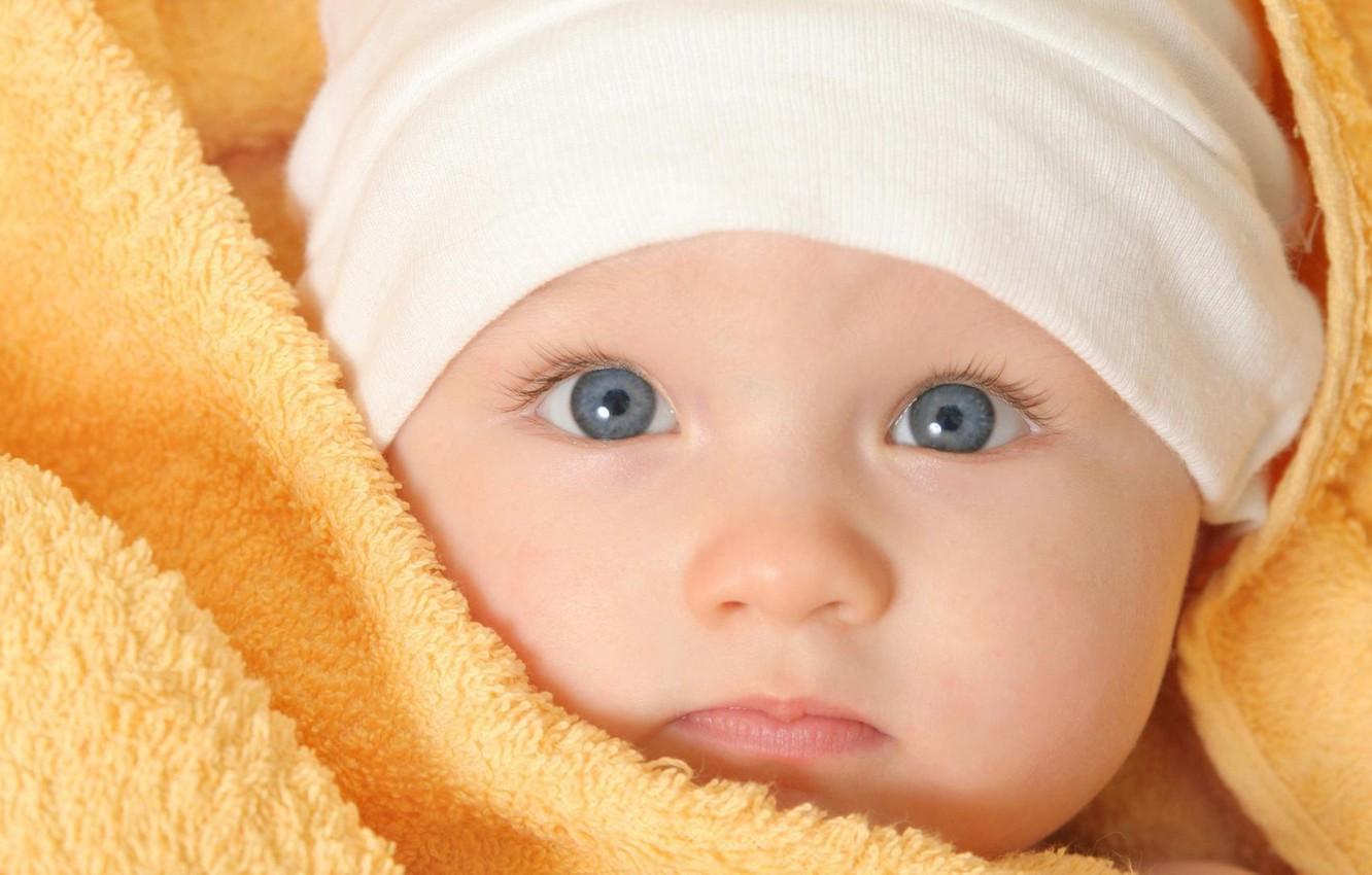 1332x850 Wallpaper child, babe, Blue eyes, Beautiful Baby, bantling image for desktop, section разное