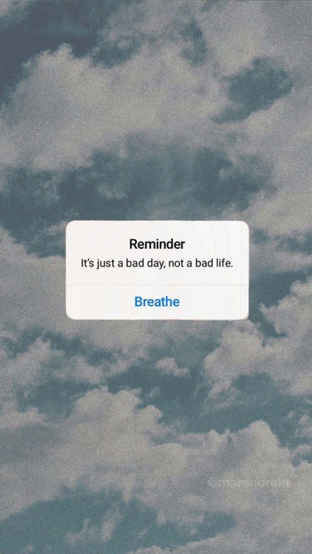 1080x1918 todays reminder. Quotes lockscreen, Reminder quotes, Motivational art quotes