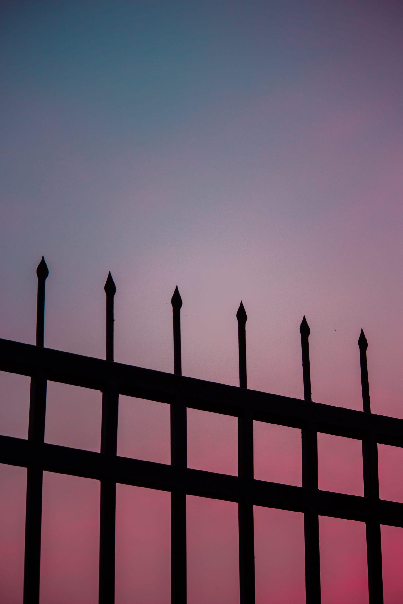 1707x2560 Minimal wallpaper, pastel, iphone wallpaper, pink, sky, sunset, fence • Wallpaper For You HD Wallpaper For Desktop & Mobile