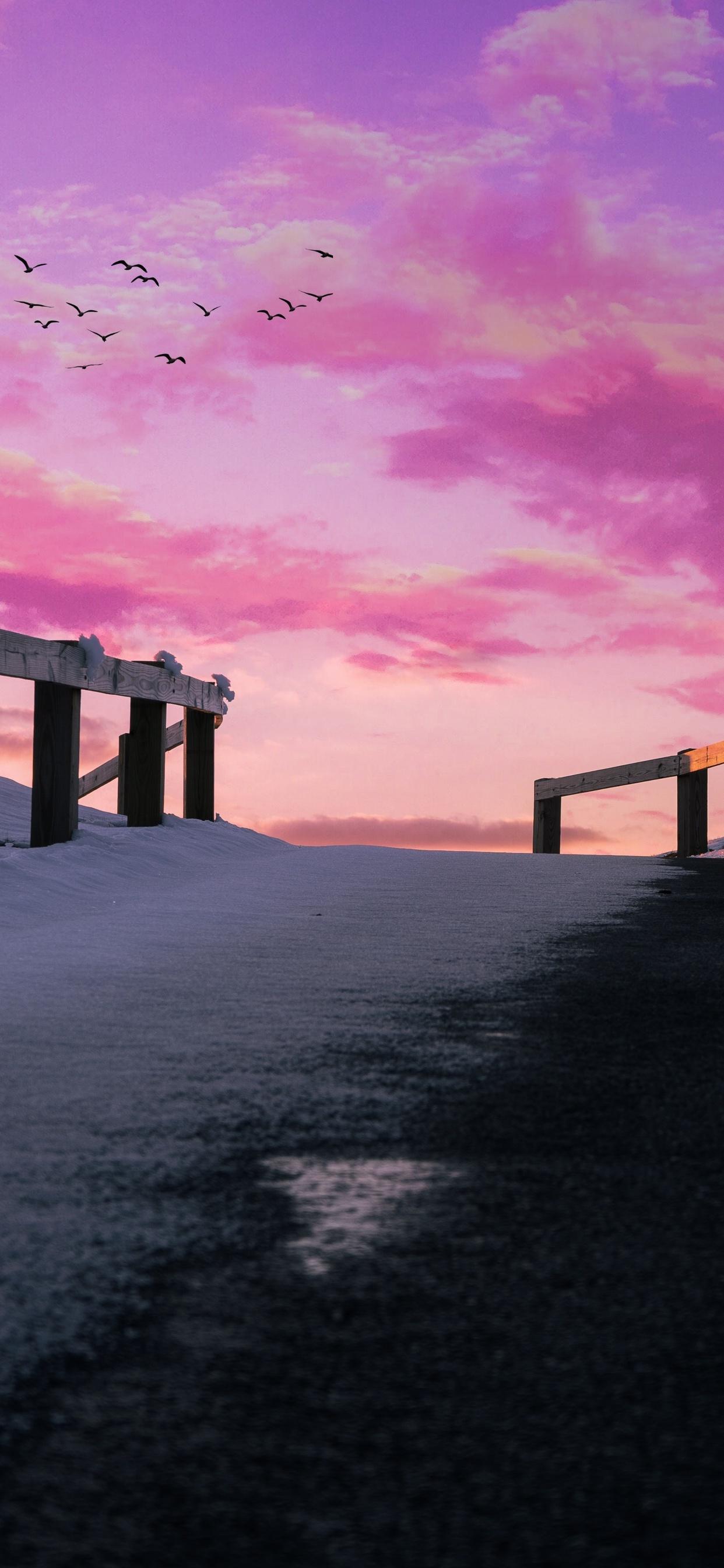 Pink Sky iPhone Wallpapers Top Free Pink Sky iPhone Backgrounds