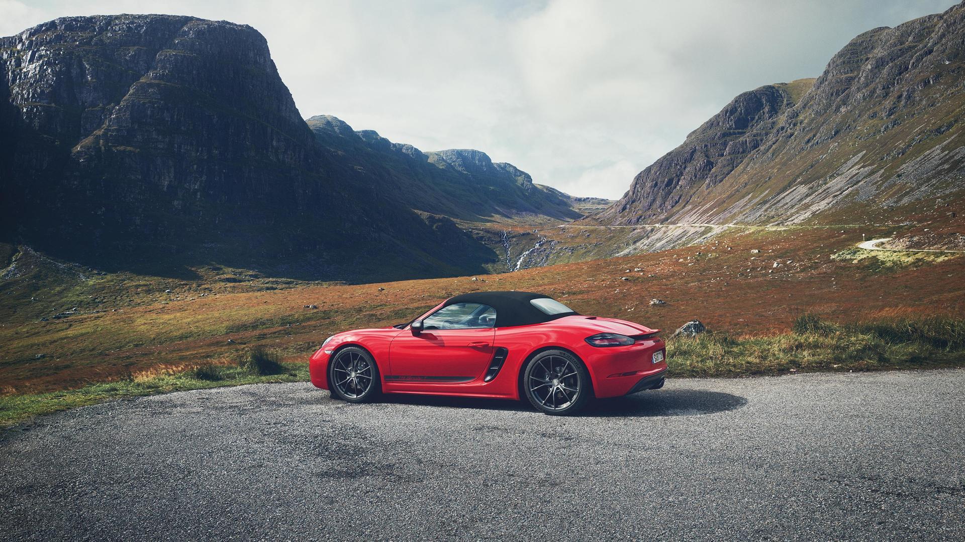 1920x1080 Porsche 718 Boxster T Side Wallpaper (116)
