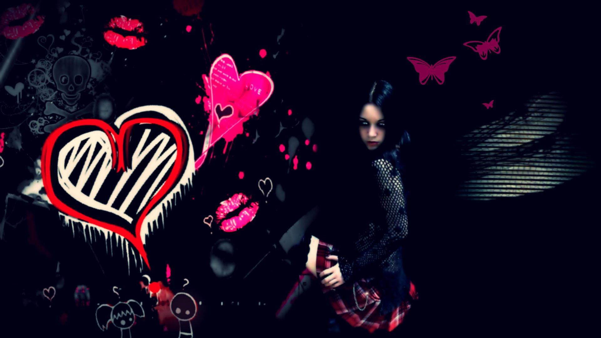 1920x1080 Top emo girl wallpaper HD Download Book Source for free download HD, 4K & high quality wallpaper