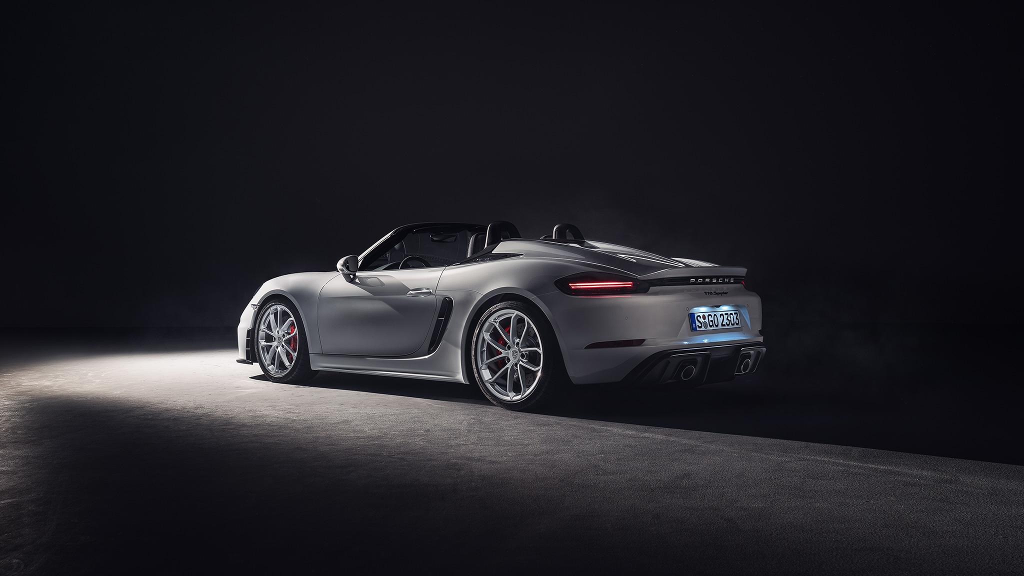 2048x1152 Porsche 718 Boxster Spyder First Look: It Weighs How Much?