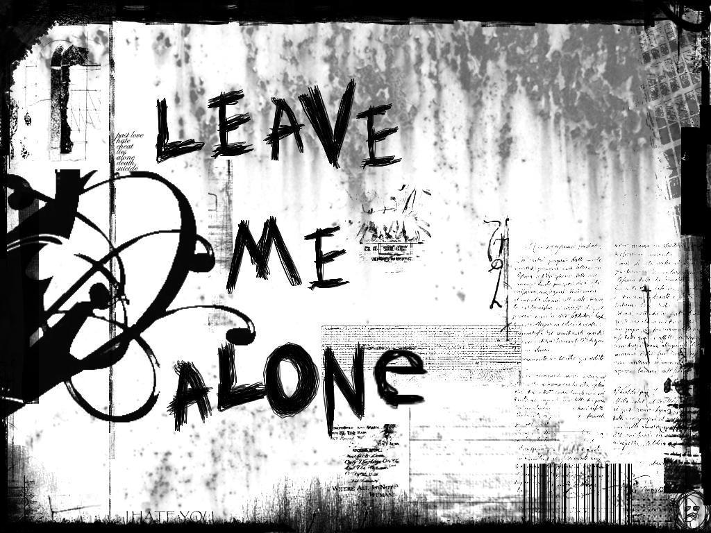 1024x768 Leave Me Alone Facebook Timeline Cover Background My