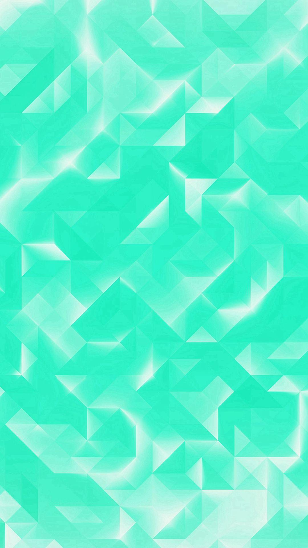 1080x1920 Green Polygon White Pattern #iPhone #wallpaper. Wallpaper