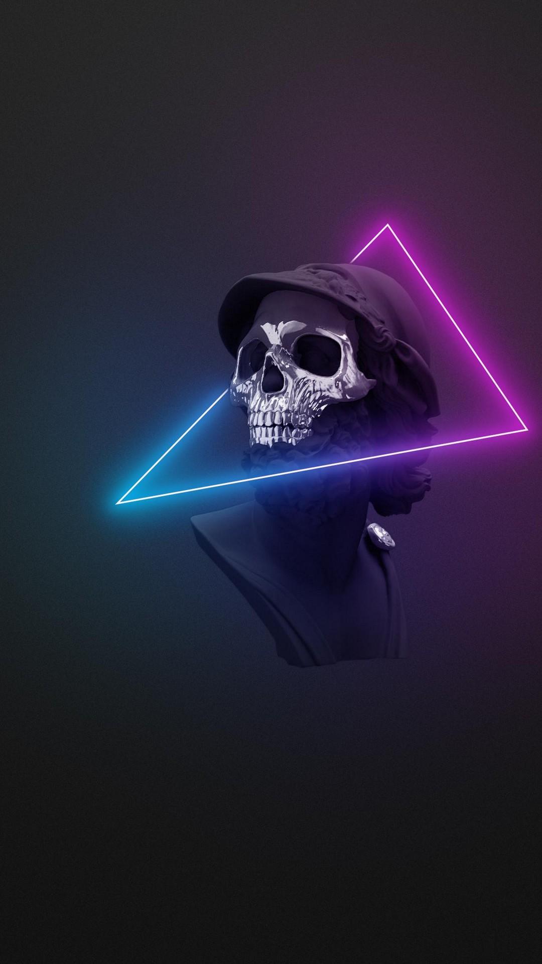 1080x1920 Blue Neon iPhone 6 Wallpaper 3D iPhone Wallpaper