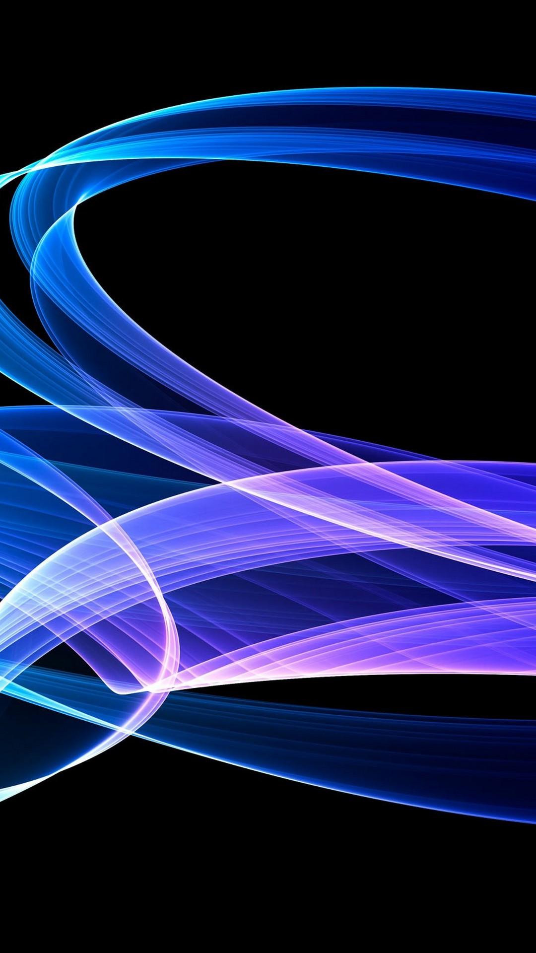 1080x1920 Blue Neon iPhone Wallpaper 3D iPhone Wallpaper