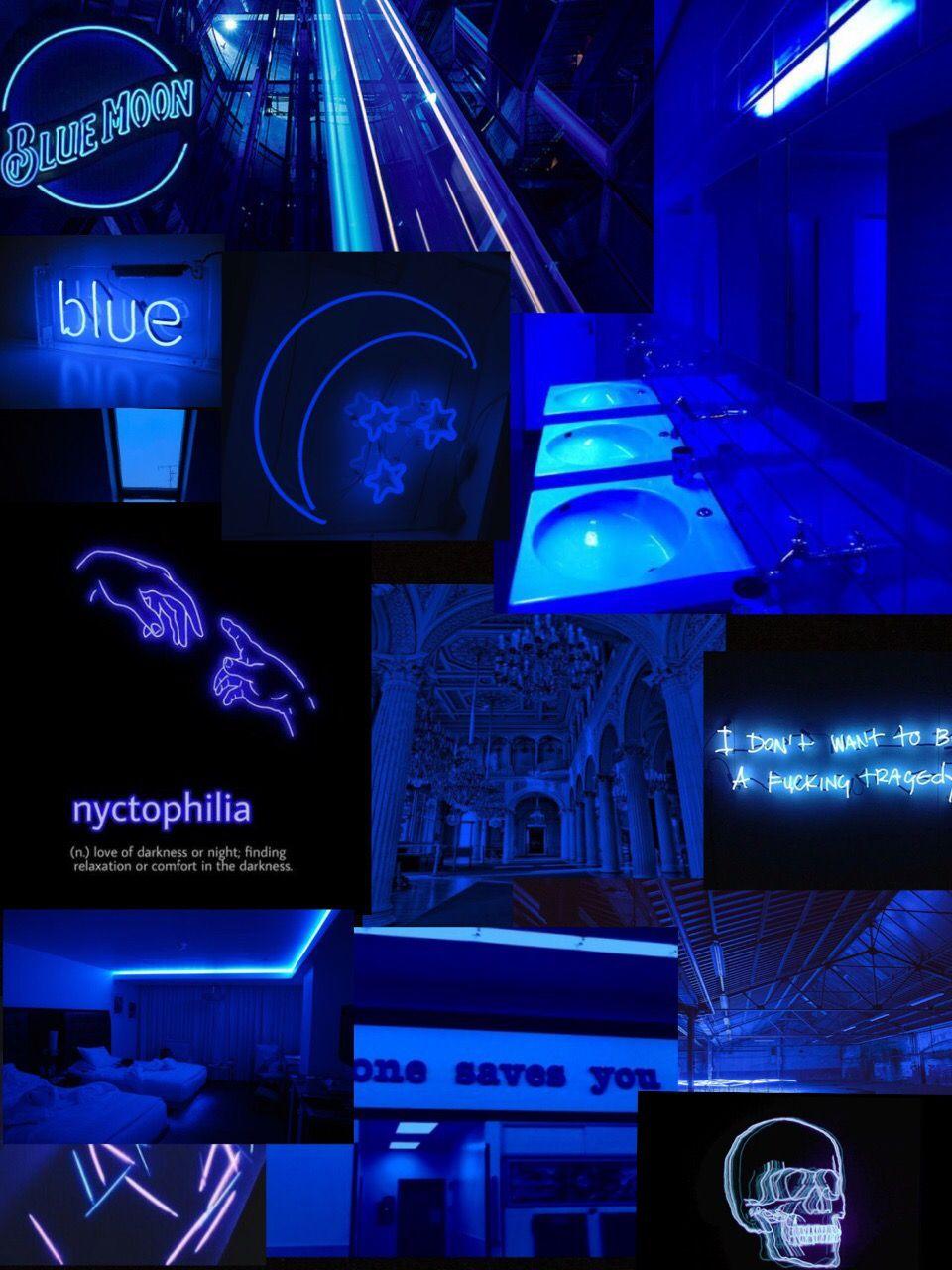 Dark Blue Neon Wallpapers - Top Free Dark Blue Neon Backgrounds ...