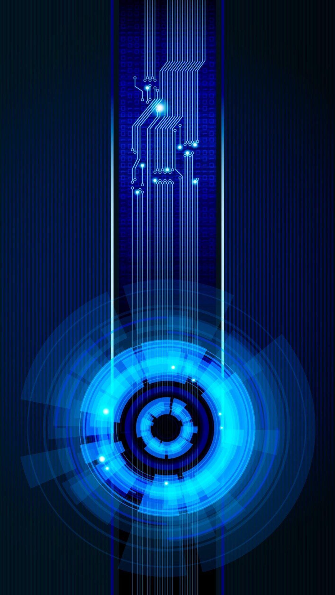 1080x1920 Phone Circuit Wallpaper