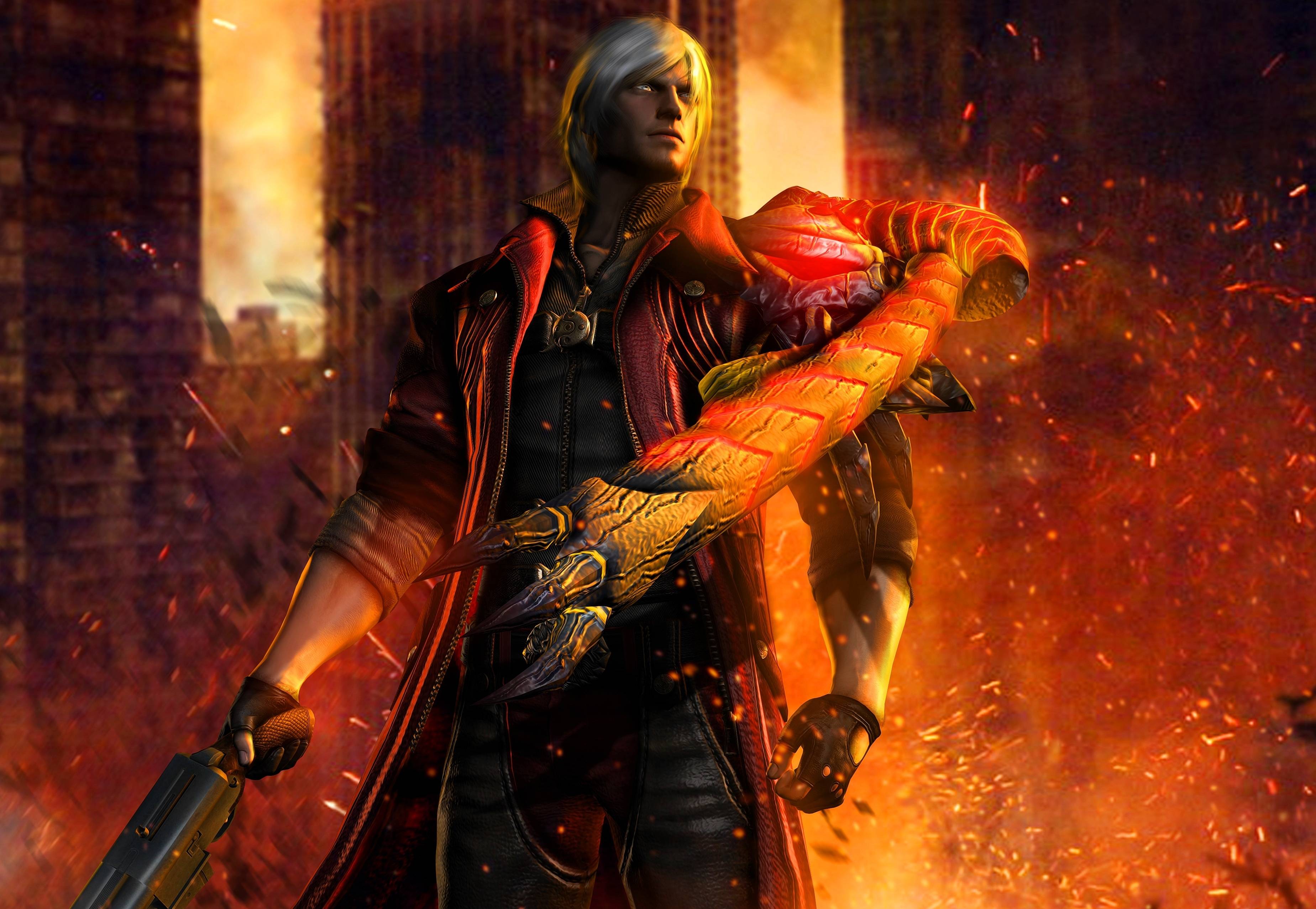 Devil May Cry 1 Classic Dante 4K Wallpaper – SyanArt Station