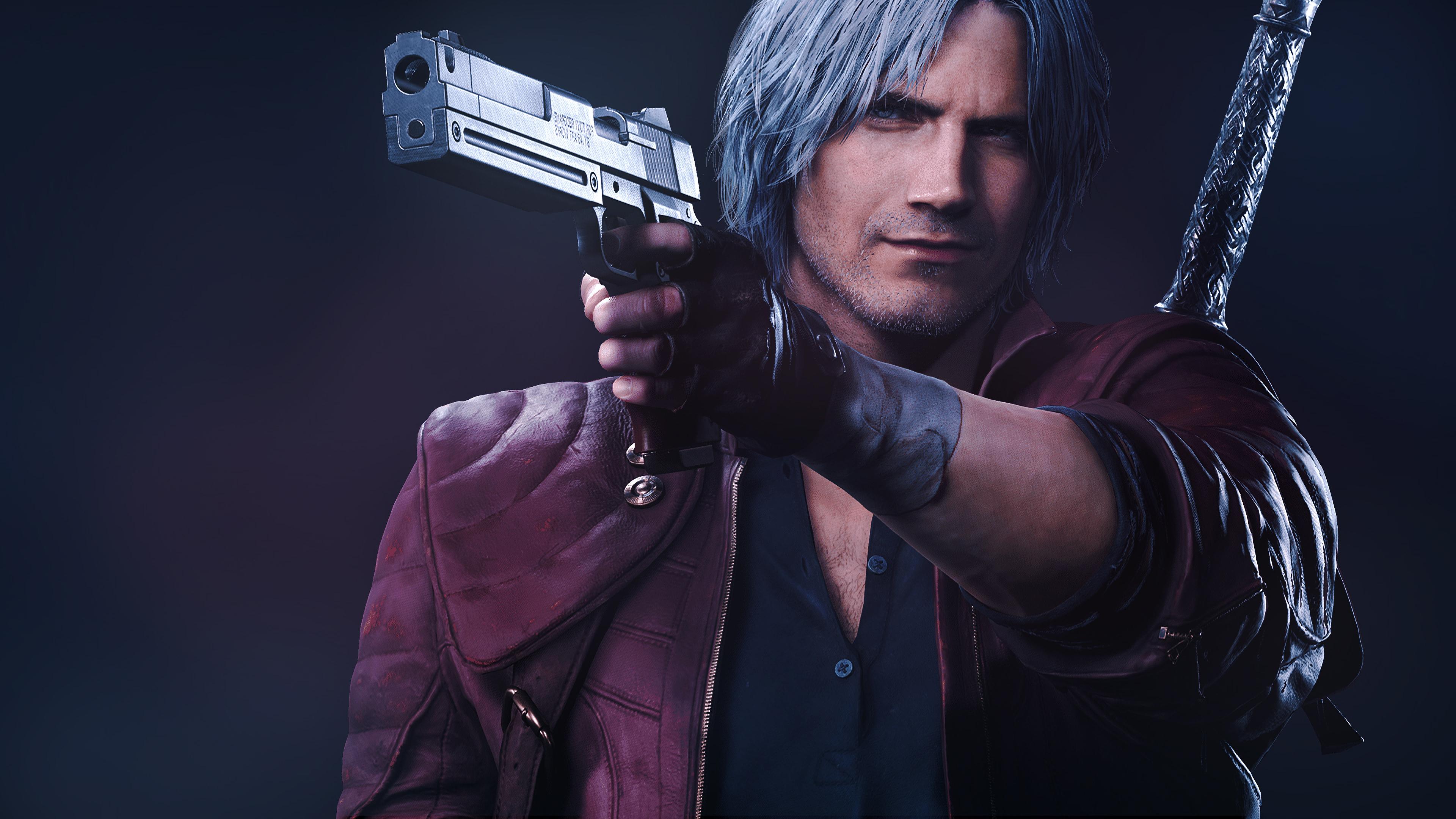 3840x2160 Wallpaper 4k Dante Devil May Cry 5k Wallpaper