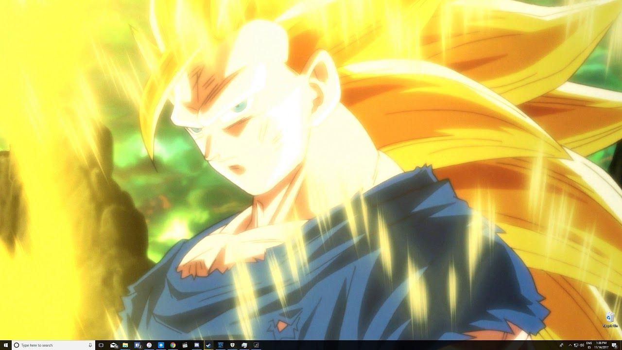1280x720 DBS- Son Goku SSJ3 Wallpaper Editor