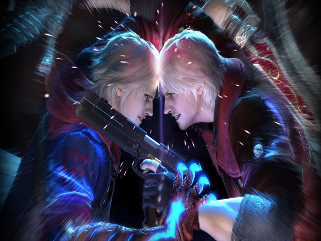 1024x768 Nero e Dante : Devil May Cry 4 4K HD Wallpaper