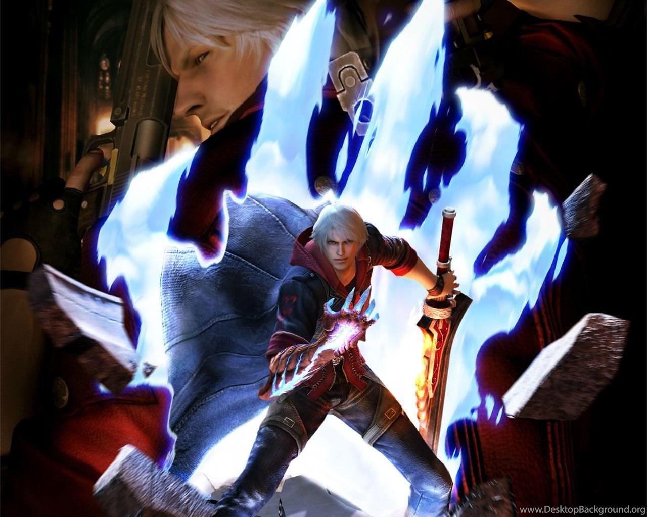 1280x1024 Wallpaper Devil May Cry Devil May Cry 4 Dante Games Image Desktop Background