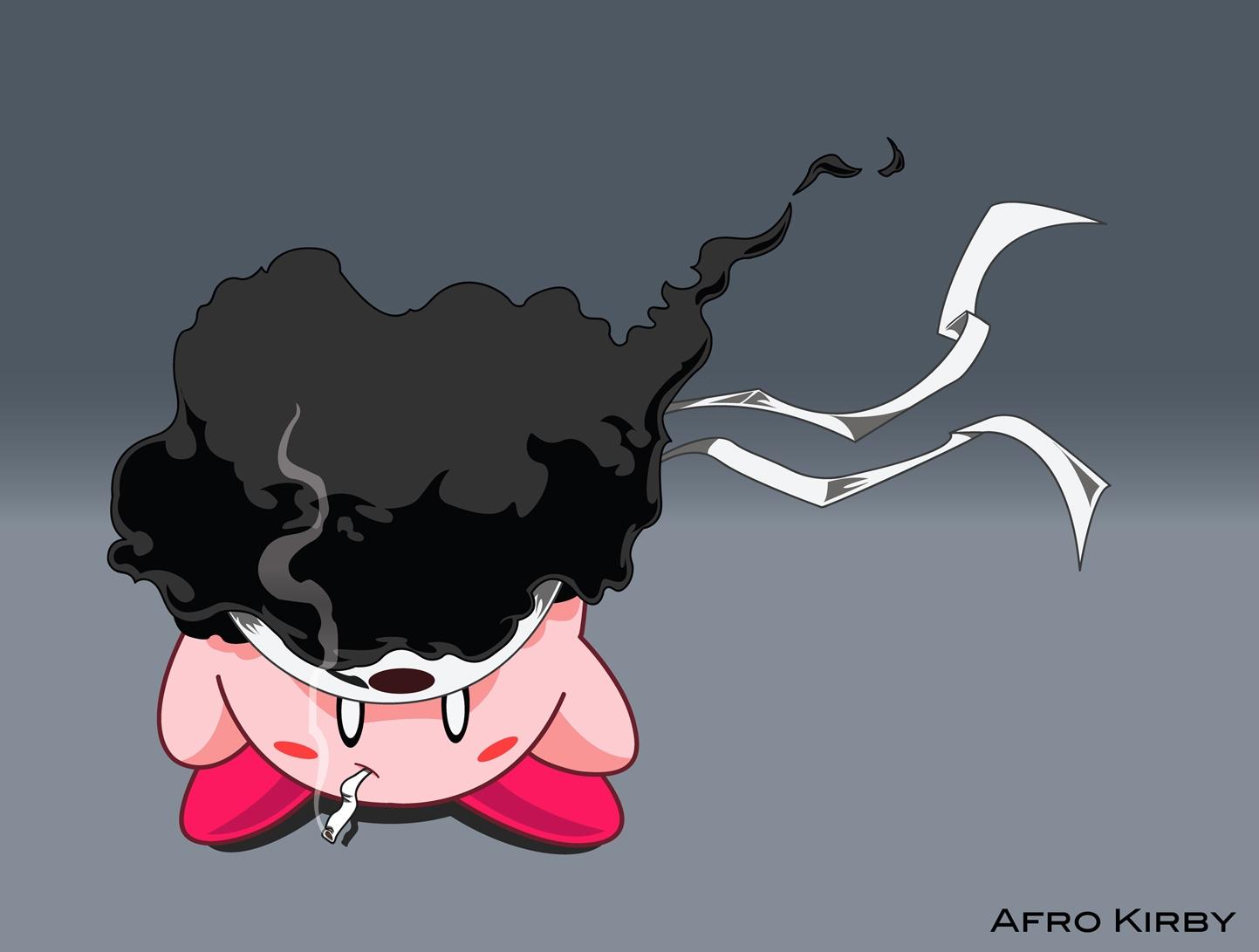 1443x1091 kirby afro samurai 1443x1091 wallpaper High Quality Wallpaper, High Definition Wallpaper