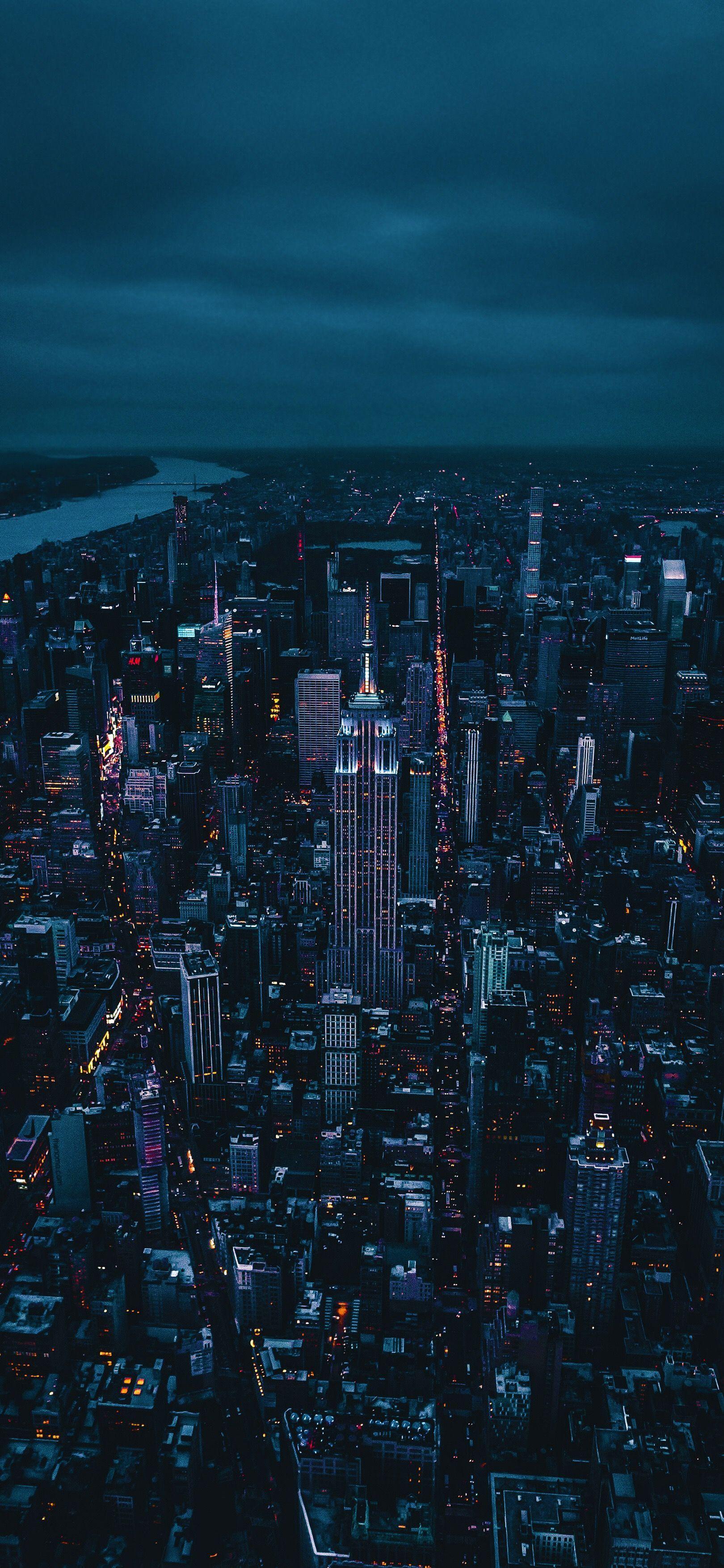 1620x3508 Aesthetic NYC Ps4 Wallpaper