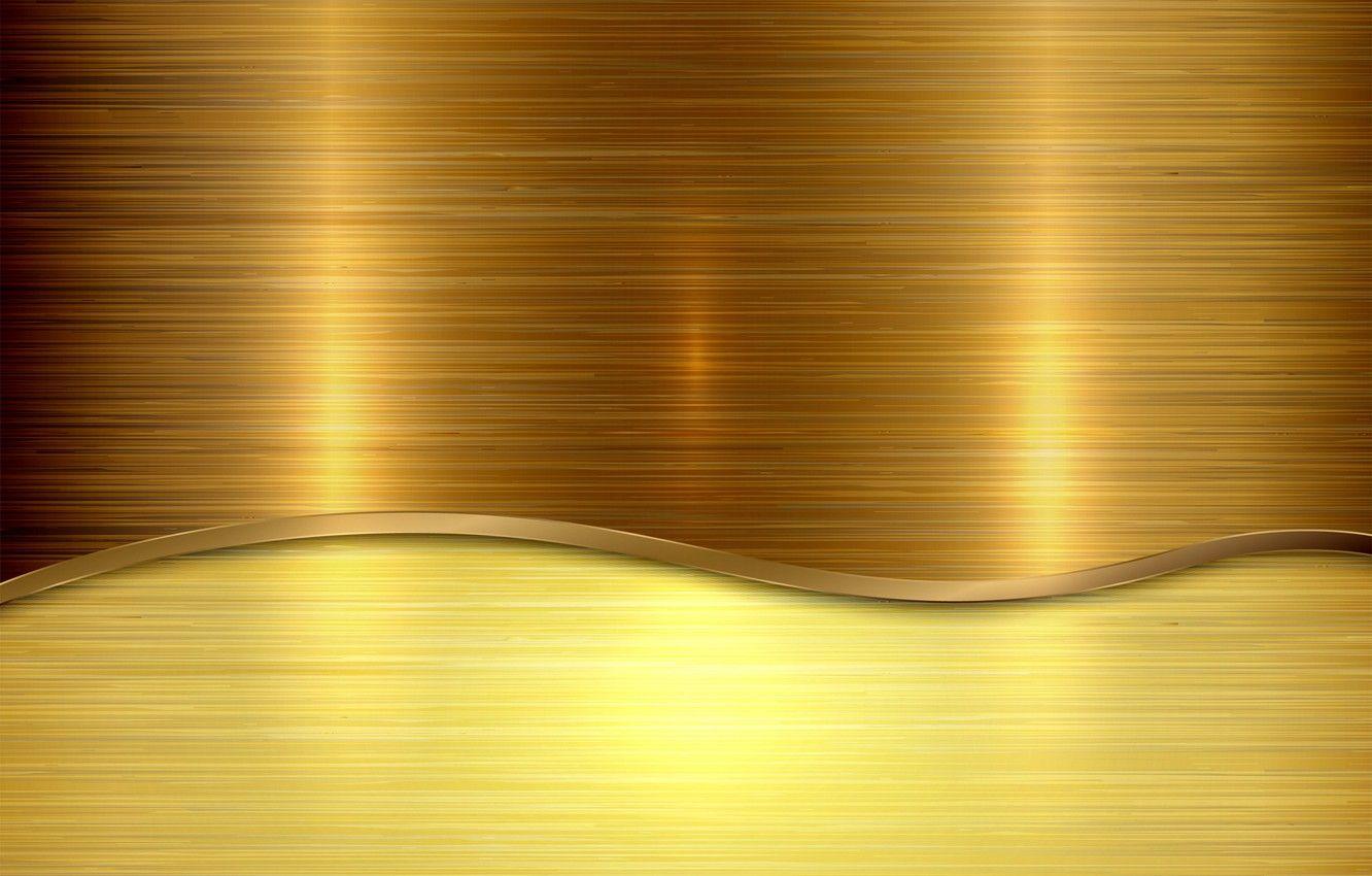 1332x850 Gold Metal Wallpaper