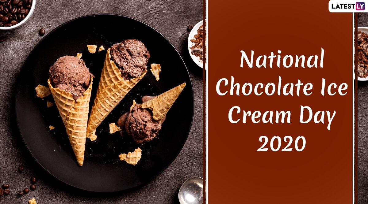 1200x667 National Chocolate Ice Cream Day (USA) 2021 HD Image & Wallpaper: From Chocolate Peanut Butter to Chocolate Fudge Brownie, Here Are Few Recipes of Frosty Treats (View Pics & Videos)