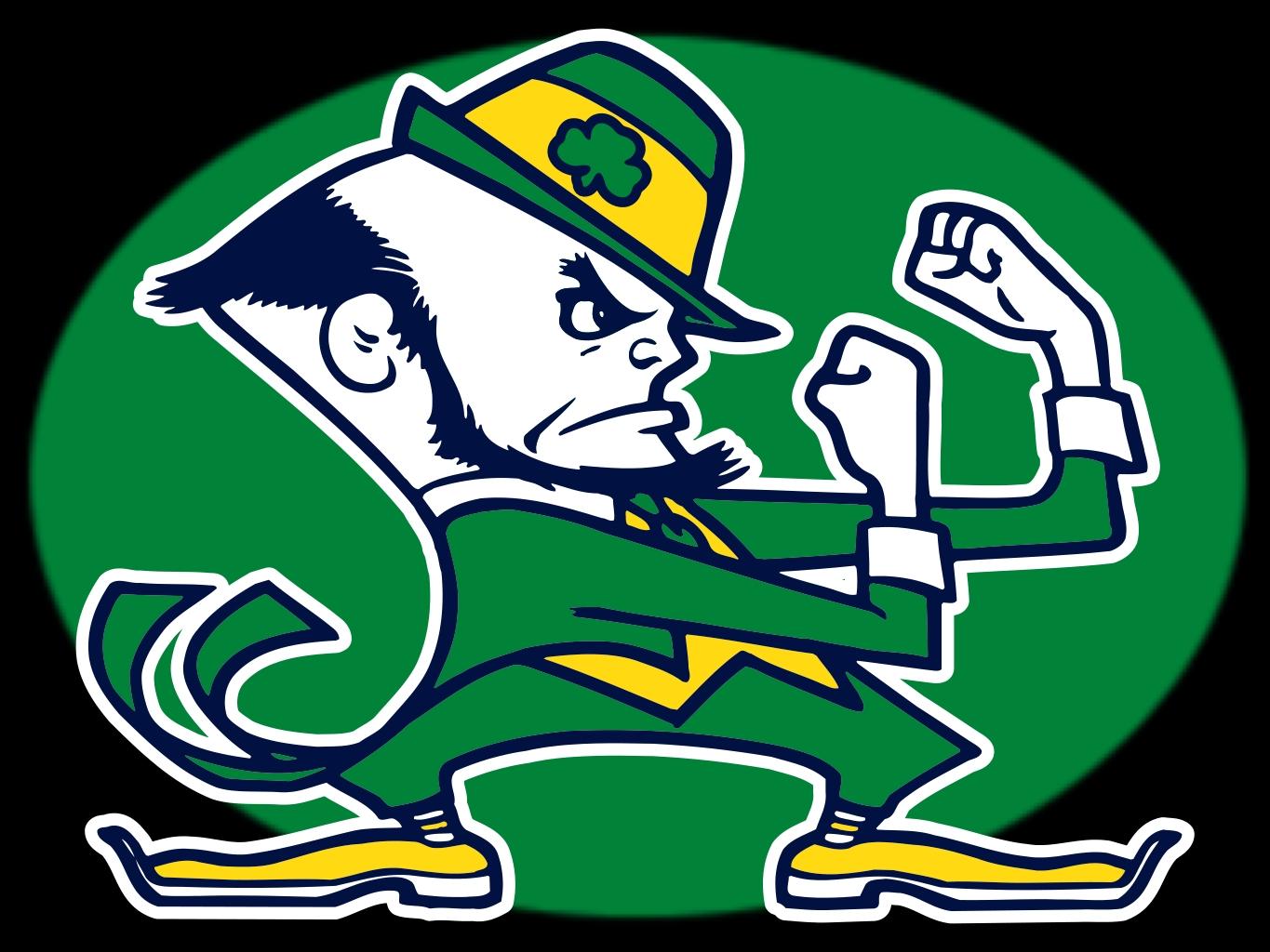 1365x1024 Fighting Irish Logo Wallpaper Dame's Fighting Irish