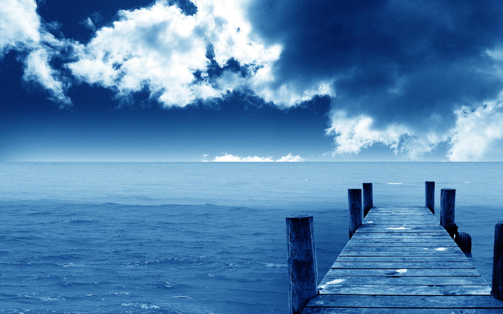 1920x1200 Blue Wallpaper