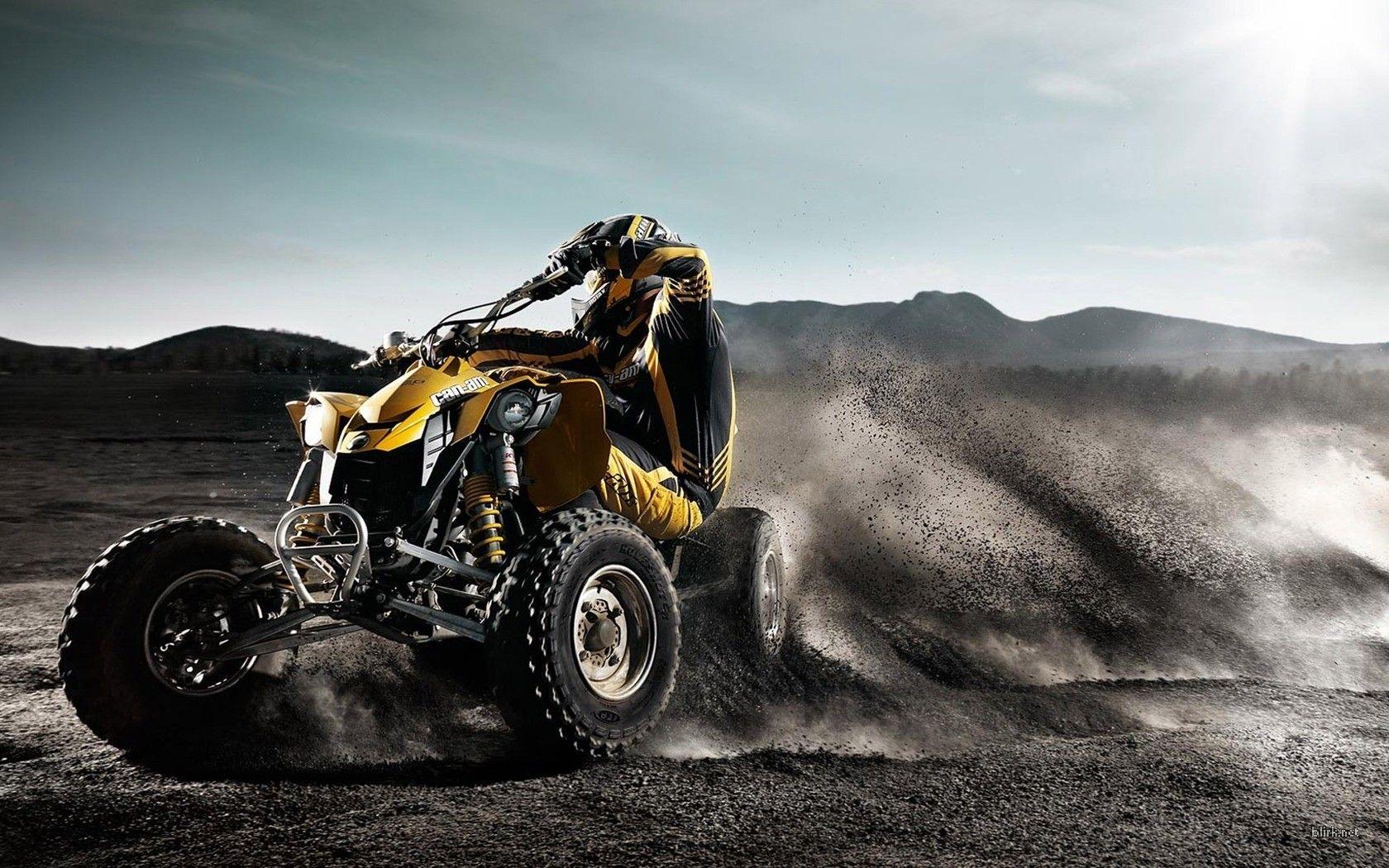 1680x1050 Field day. Atv motocross, Motorcycle wallpaper, Quad bike