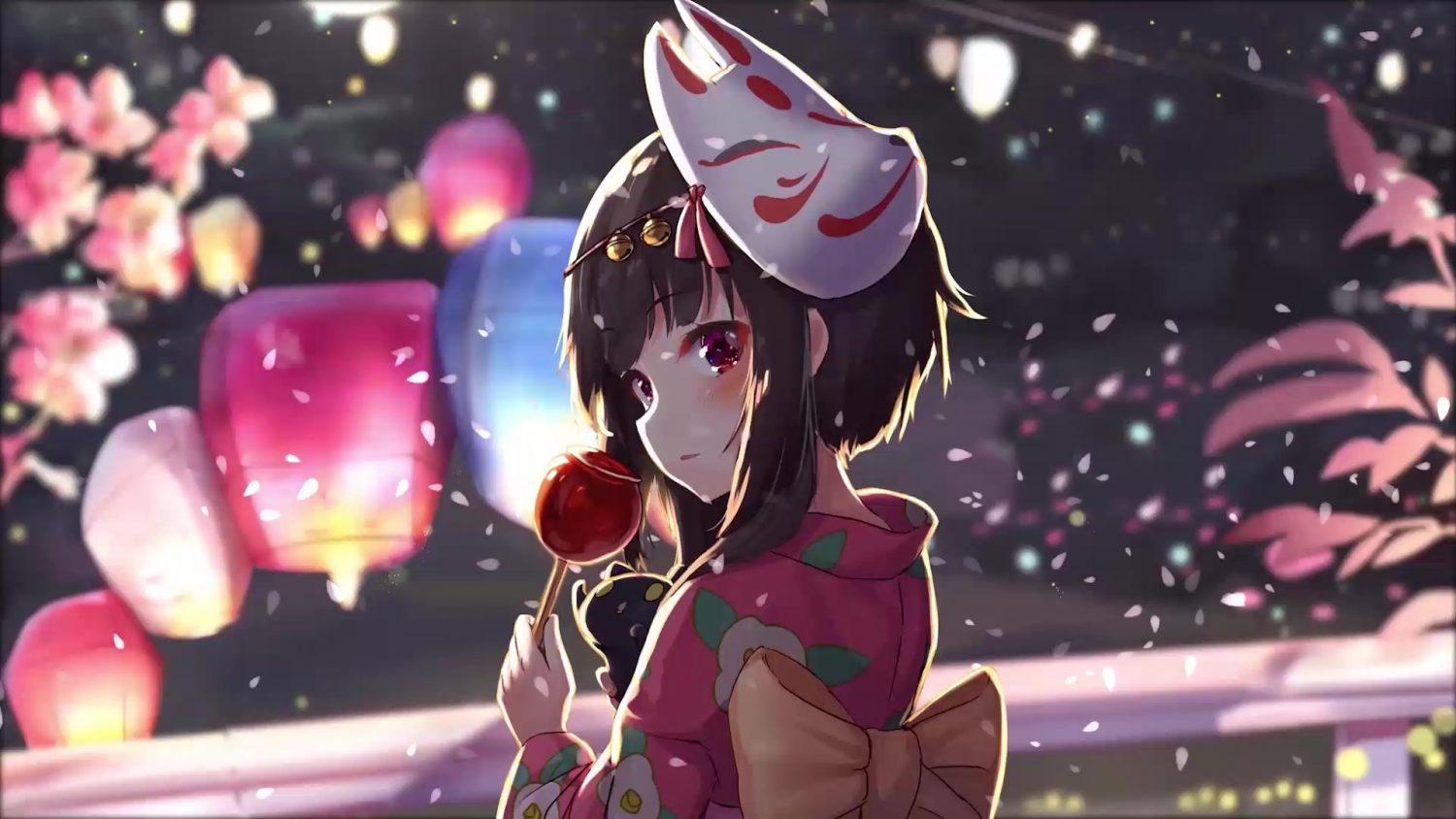 1500x844 Megumin Arch Wizard Konosuba Live Wallpaper