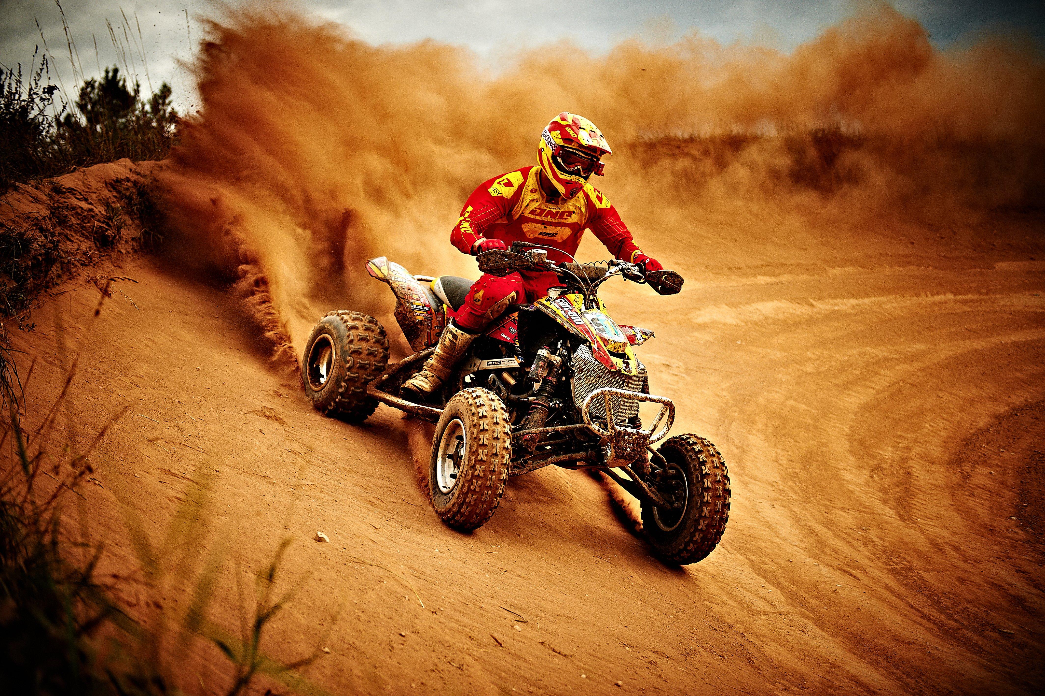 4256x2832 ATV 4x4 offroad motorbike bike motorcycle quad moto motocross wallpaperx2832