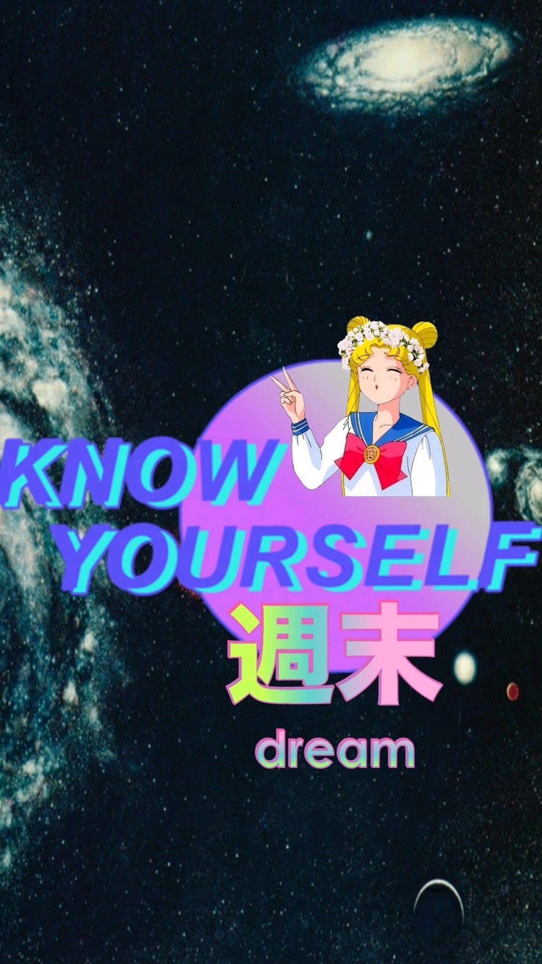 Anime Vaporwave iPhone Wallpapers - Top Free Anime Vaporwave iPhone