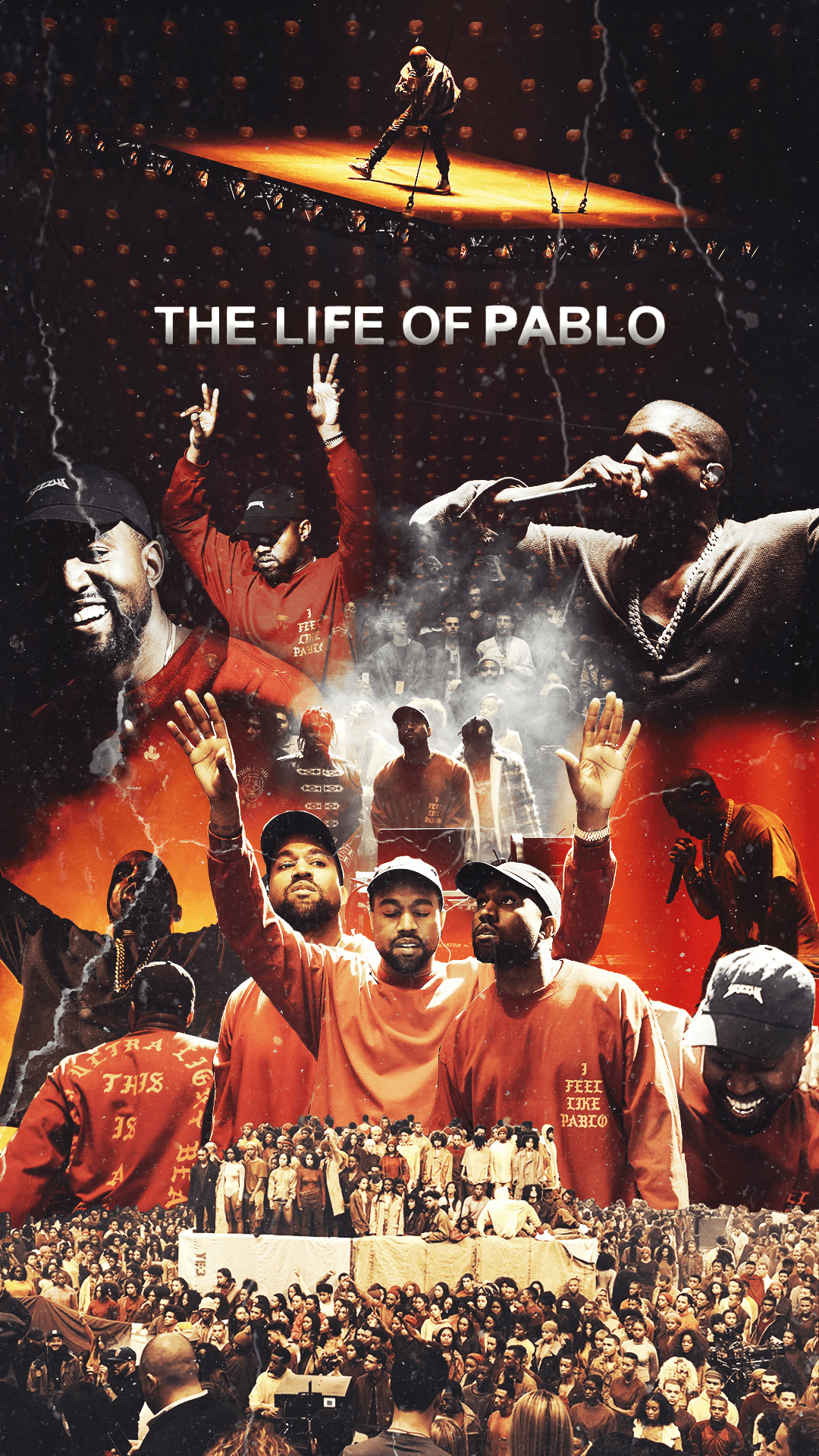 1080x1920 The Life of Pablo Aesthetic Kanye West Wallpaper Poster +!. Kanye west wallpaper, Kanye west album cover, Rap album covers