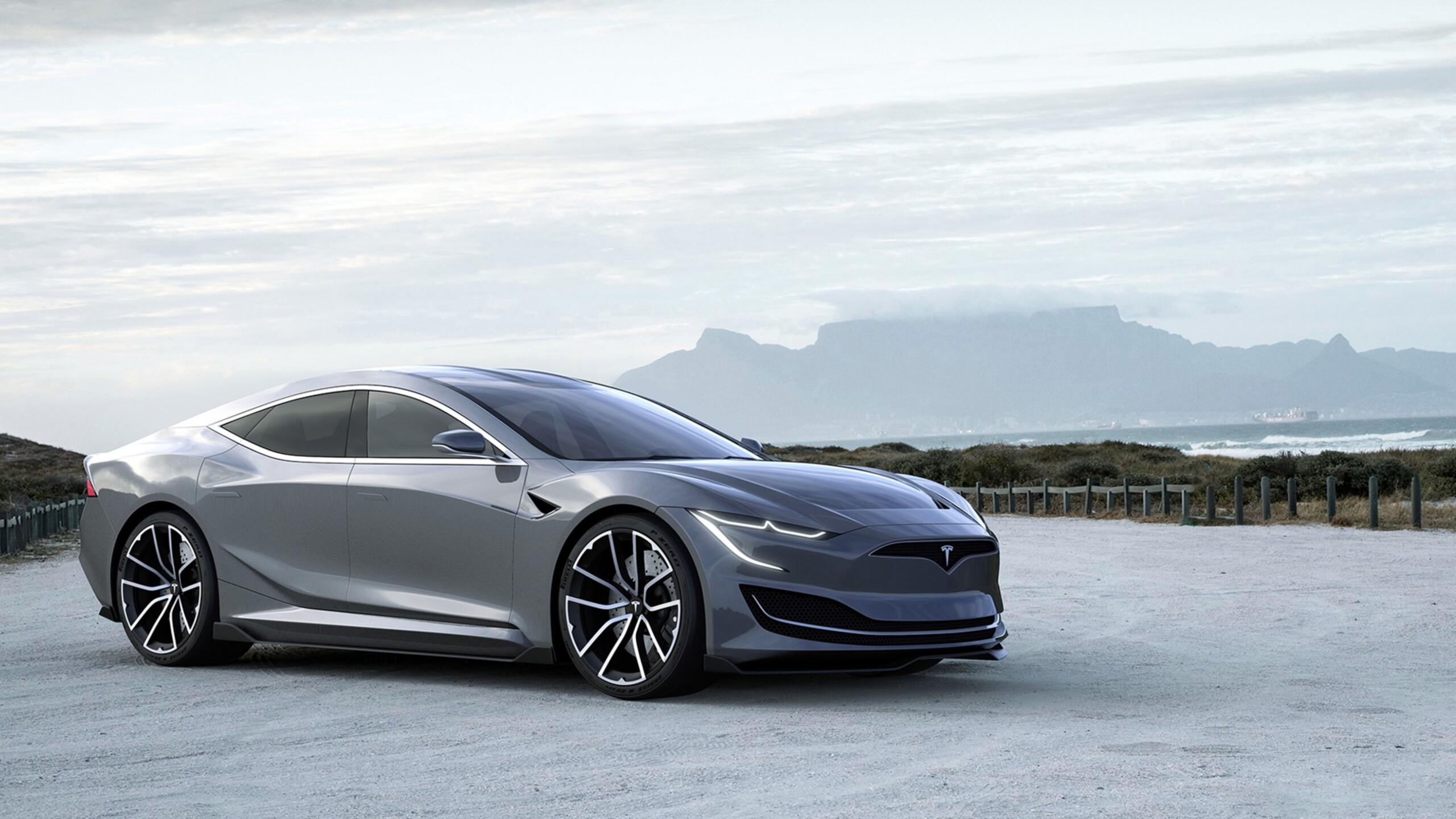 2560x1440 Tesla Model S II 1440P Resolution HD 4k Wallpaper, Image, Background, Photo and Picture
