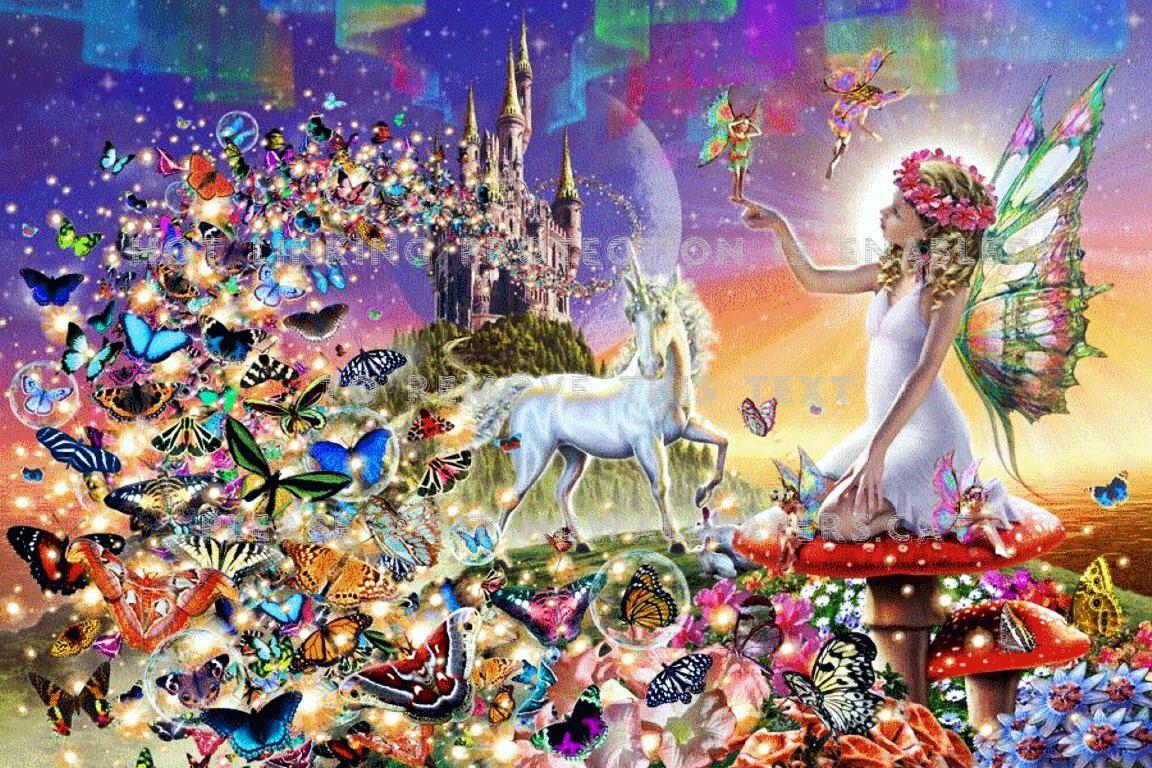 1152x768 butterfly fairy butterflies colors unicorn