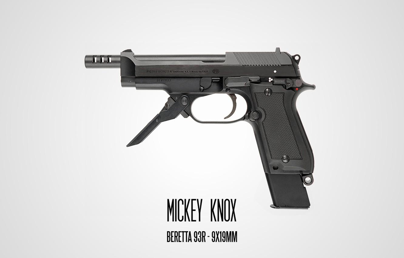 1332x850 Wallpaper Natural born killers, Beretta, Mickey Knox, Natural Born Killers, Mickey Knox, Beretta 93R image for desktop, section оружие