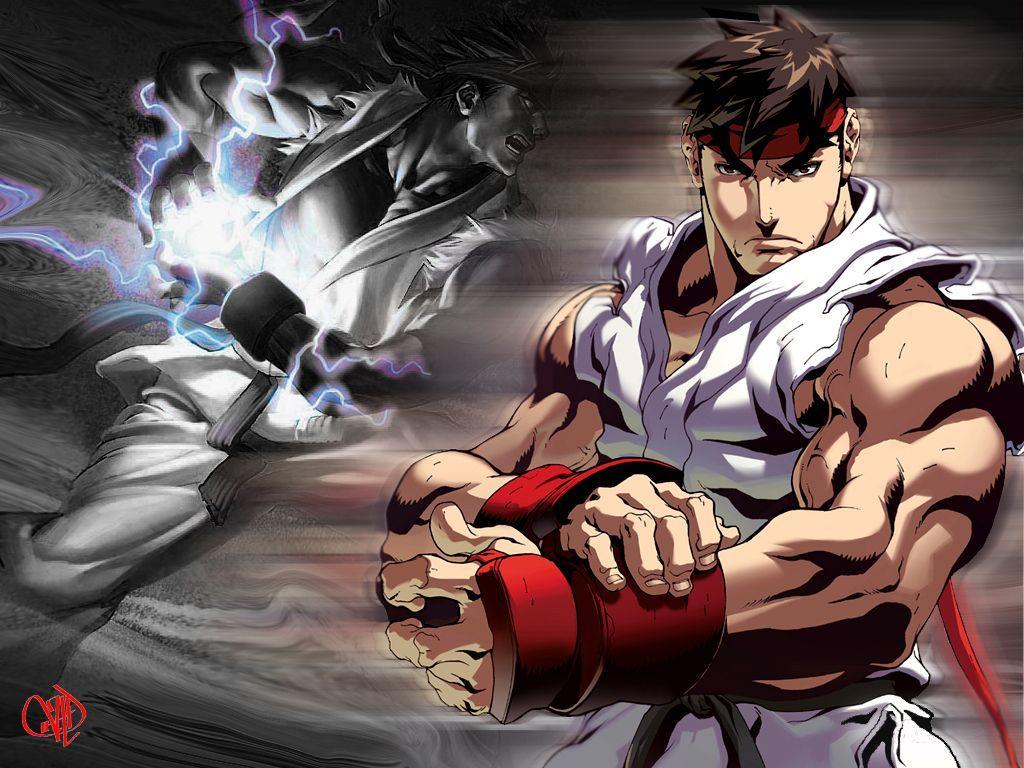 1024x768 Ken Street Fighter Wallpaper