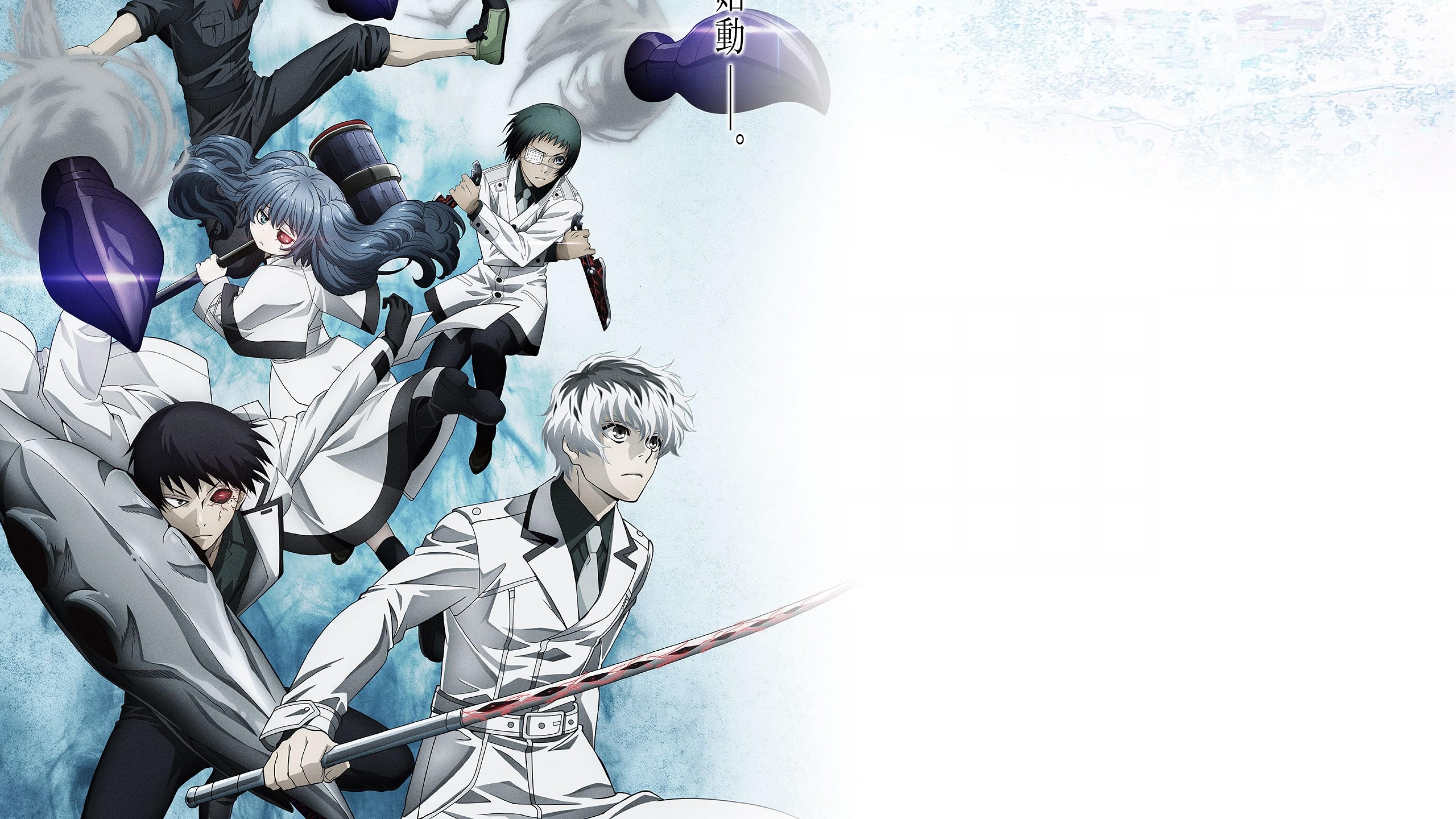 3840x2160 Re, Sasaki Haise, Shirazu Ginshi, Yonebayashi Saiko Ghoul Re HD Wallpaper