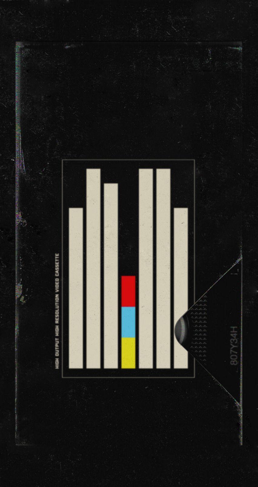 852x1608 Vhs iPhone Wallpaper