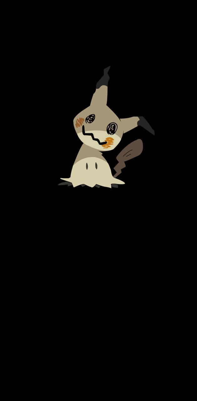 630x1280 Mimikyu Dark wallpaper