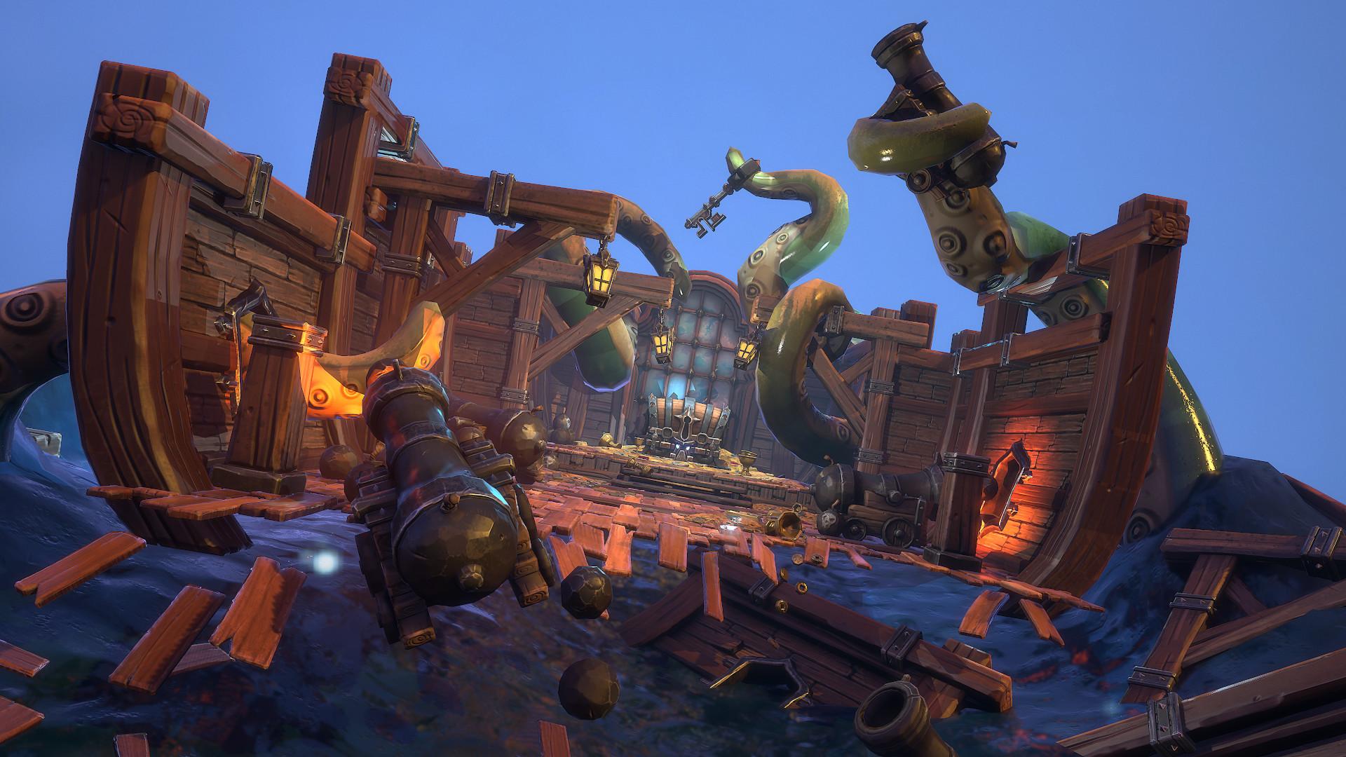 1920x1080 Kraken Attack! by Tobias Koepp: ImaginaryMonsters