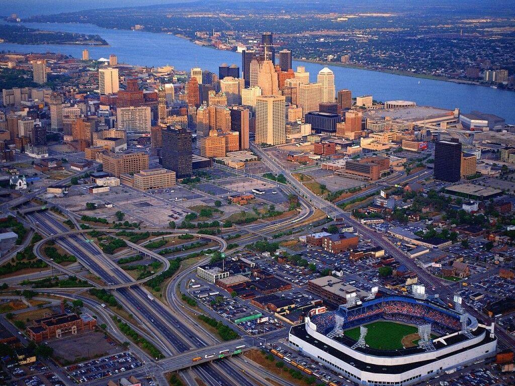 1024x768 Detroit Wallpaper