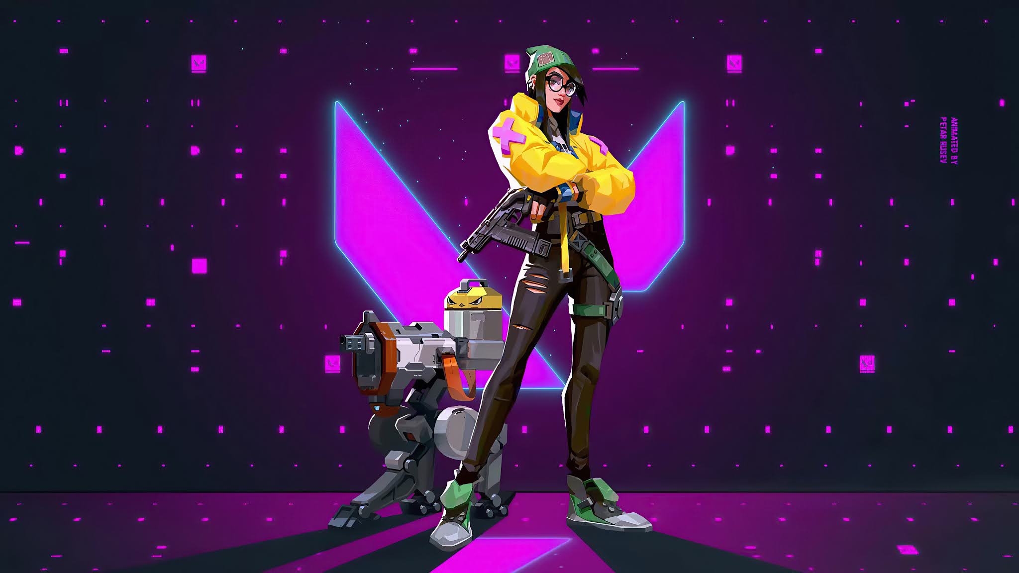 2048x1152 Valorant Wallpaper Killjoy HD