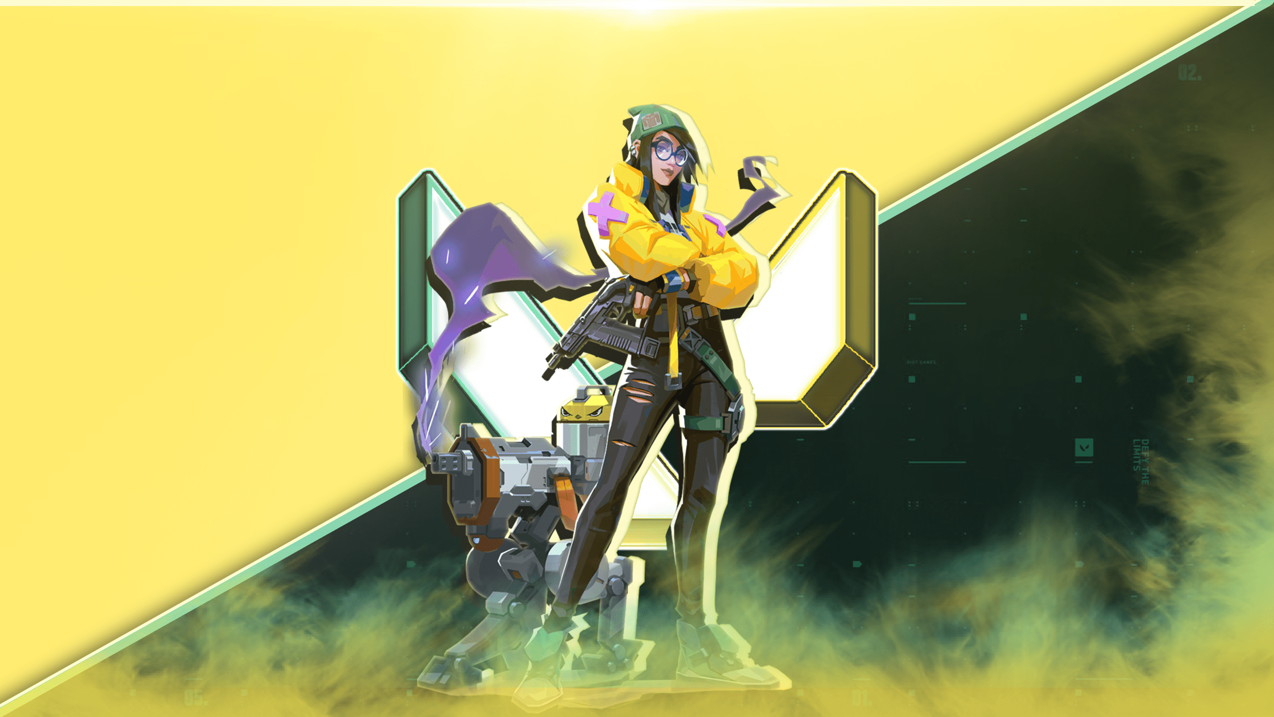 2560x1440 Killjoy Mains. This is your Desktop Wallpaper!: VALORANT