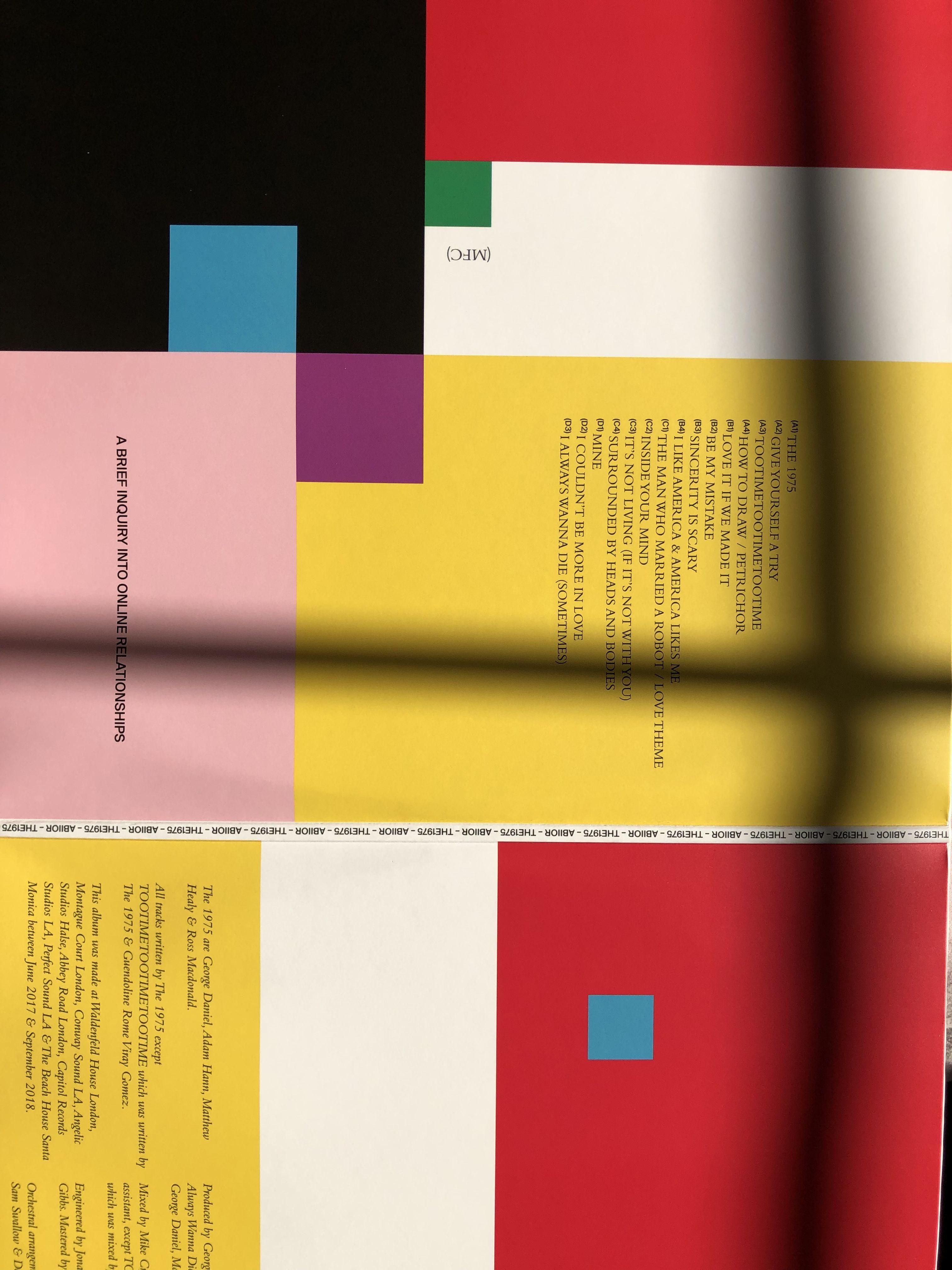 3024x4032 A Brief Enquiry Into Online Relationships. The 1975 album cover, The 1975 new album, The 1975 wallpaper