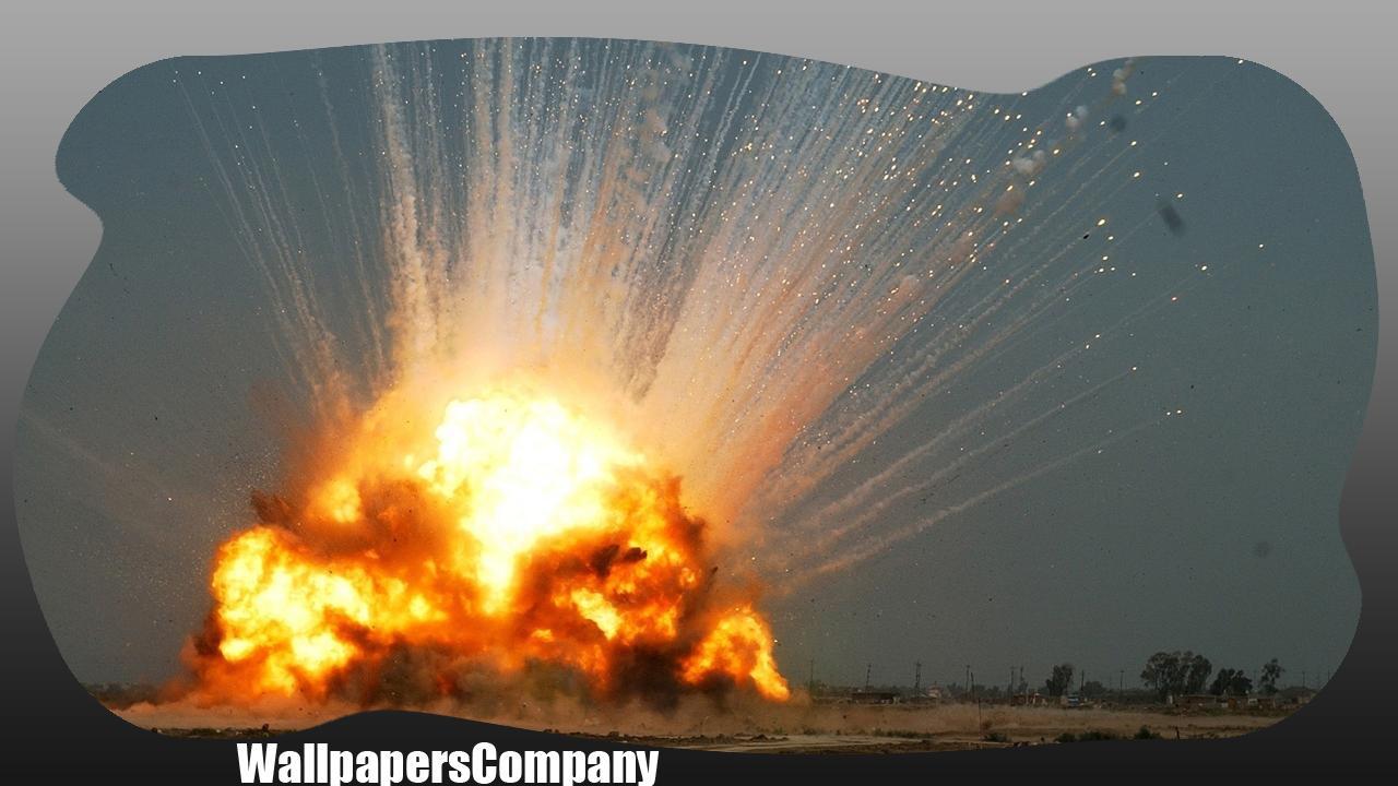 1280x720 Nuclear Explosion Wallpaper for Android
